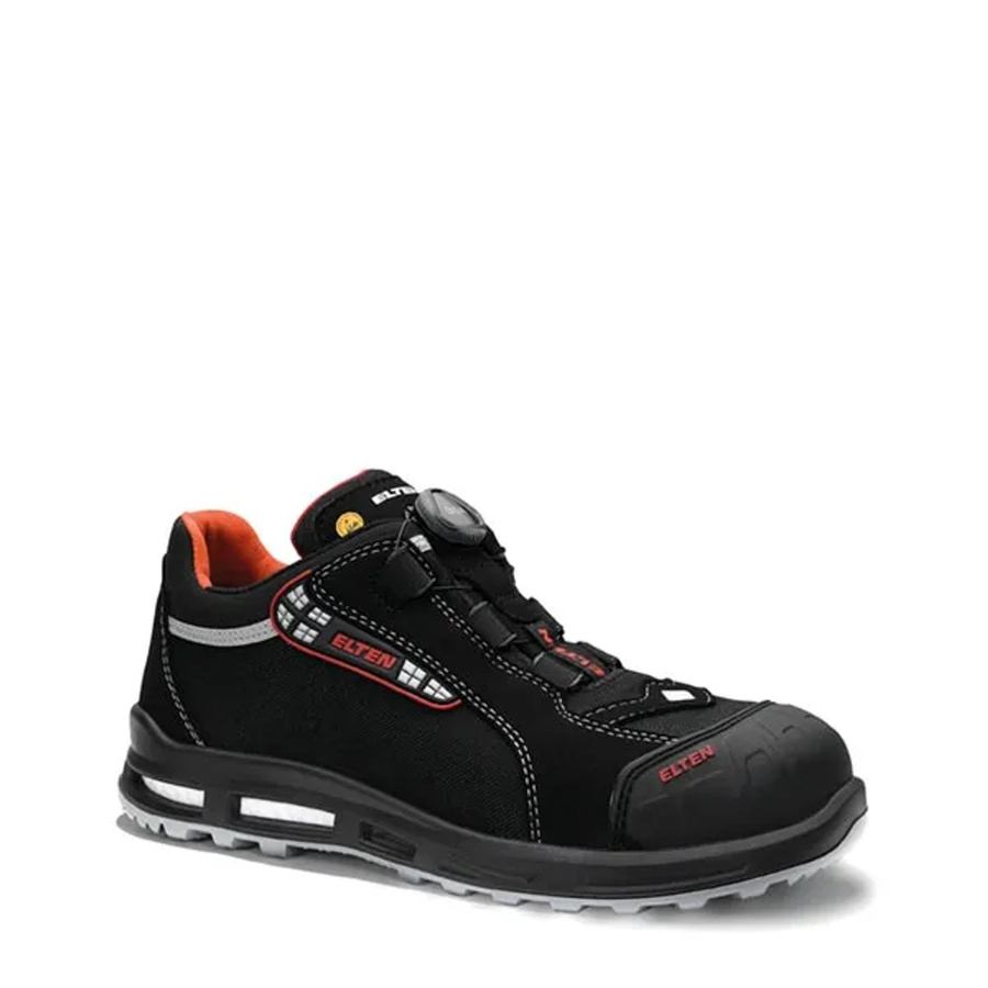 Elten Sicherheitshalbschuh Senex Xxt Pro Boa ESD S3 in Schwarz-Rot, Größe 48 - Bild 2