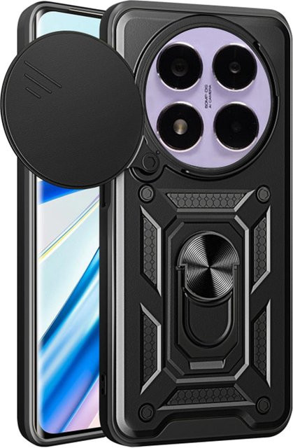 Xiaomi Techsuit CamShield Schutzhülle für Poco X7 und Note 14 Pro 5G, Schwarz - Bild 1