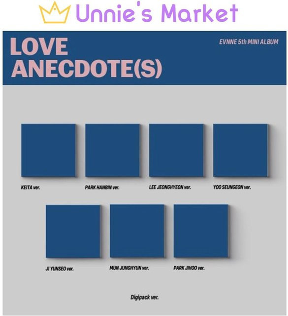 EVNNE - LOVE ANECDOTE(S) Digipack CD in der Farbe Blau (3er Set Random) - Bild 1