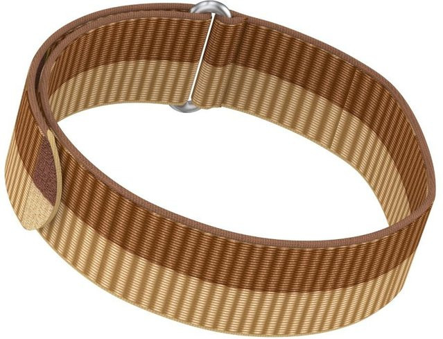 Wuiaopeng Ersatz-Armband mit Schlaufen-Design für Hume Band, 20mm, Braun, Unisex - Bild 1
