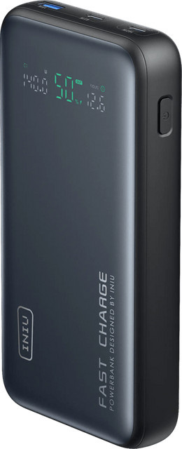 INIU Leopard Powerbank 140W mit 25000 mAh in Schwarz mit USB-C und USB-A Anschlüssen - Bild 1
