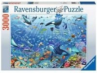 Ravensburger Puzzle Bunter Unterwasserspaß Unterwasserwelt 3000 Teile - Bild 1