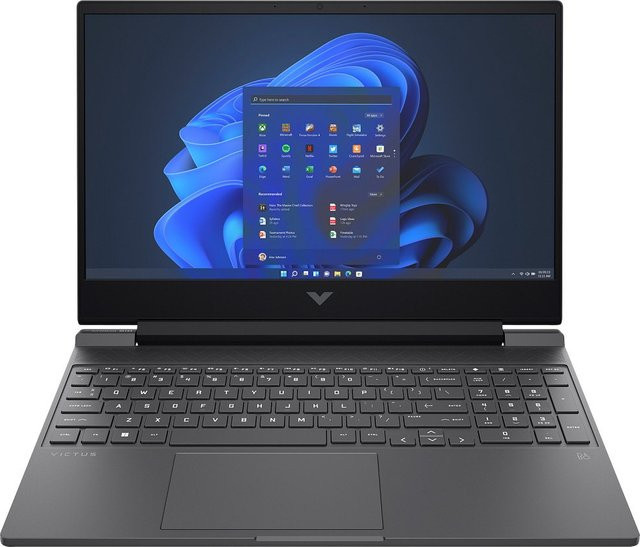 HP Victus 15-fa2701ng Gaming Notebook in Silber mit 15,6 Zoll Full HD Display, Intel Core i5, 16 GB RAM und 512 GB SSD, Windows 11 - Bild 1