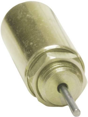 RED MAGNETICS Hubmagnet ITS-LZ-1642-D-24VDC drückend, Silber, 24 V/DC, 5.5W, 0.5 N bis 6 N - Bild 1