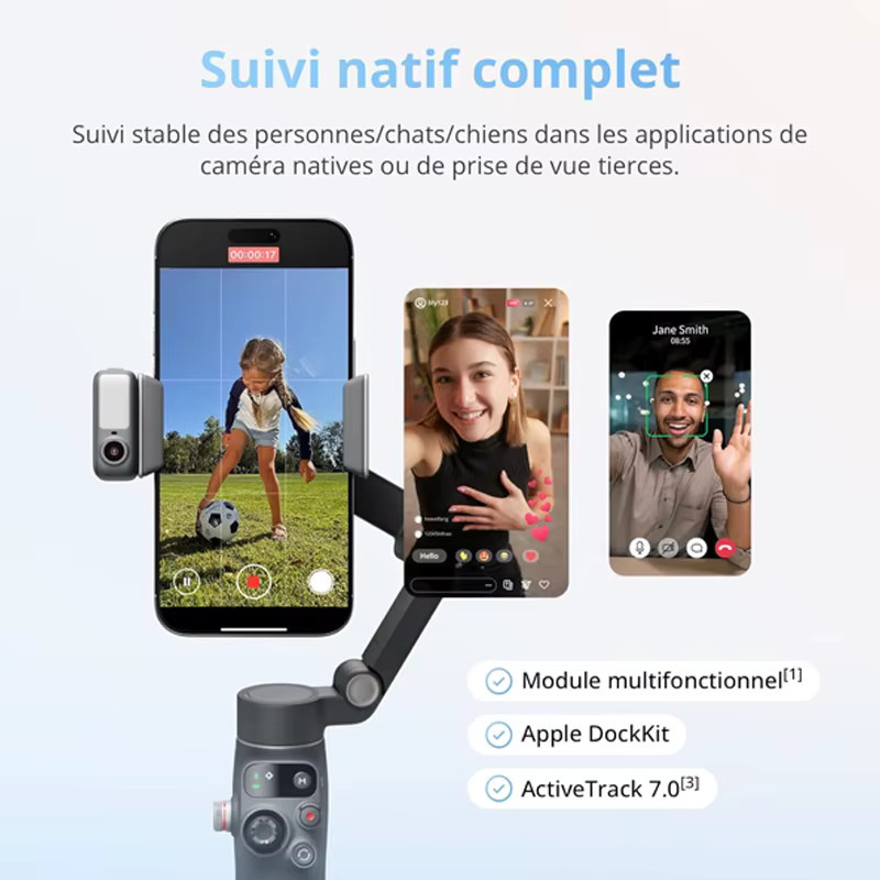 DJI Osmo Mobile 8 OM8 Smartphone Gimbal Stabilisator mit 3-Achsen-Stabilisierung - Bild 2