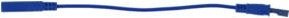 KS Tools Verbindungskabel mit 4mm Eingangsbuchse auf 4mm runde Prüfadapterbuchse in Blau - Bild 2