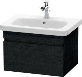 Duravit Waschtischunterschrank DuraStyle in Weiß, wandhängend mit 1 Auszug, B/T/H: 58 x 44,8 x 39,8 cm - Bild 1