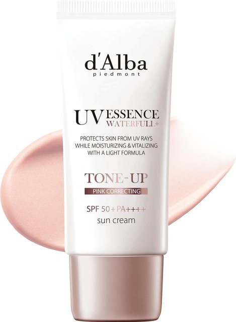 d'Alba Waterfull Sonnencreme Lotion, LSF 50+, 35 ml, Unisex - Bild 1