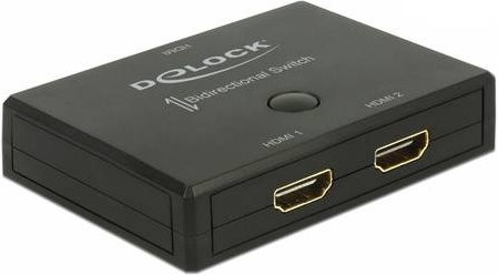 Delock HDMI 2-1 Switch bidirektional 4K UHD 60Hz Schwarz - Bild 2