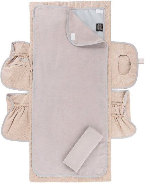Hoppediz Wickelmax Wickeltaschen Organizer, beige, faltbar und waschbar - Bild 1