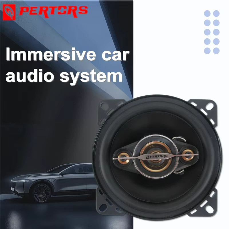 Q-PERTORS HiFi Full-Range Auto-Koaxiallautsprecher mit Hochtönern in Schwarz - Bild 2