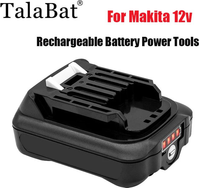 Makita wiederaufladbarer Akku 4000mAh in Schwarz für Elektrowerkzeuge kompatibel mit BL1021B BL1041B BL1015B BL1020B BL1040B - Bild 1