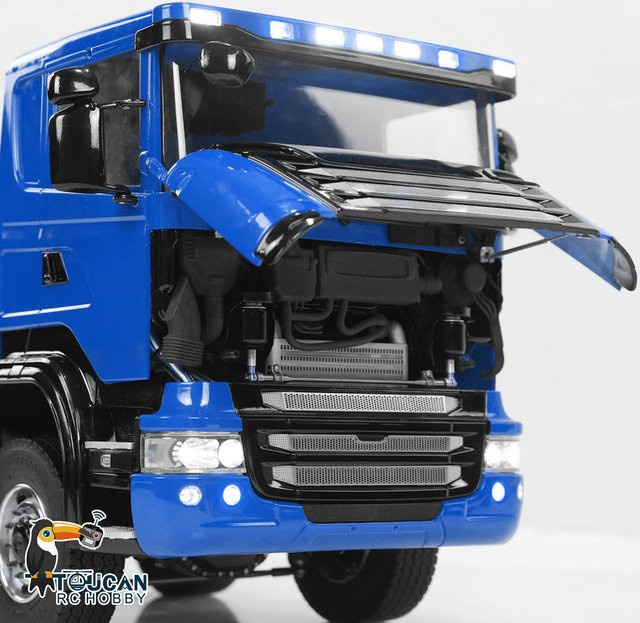 TOUCAN RC HOBBY RC Hydraulischer Muldenkipper 8x8, Metall, 1:14, Modell-LKW - Bild 1