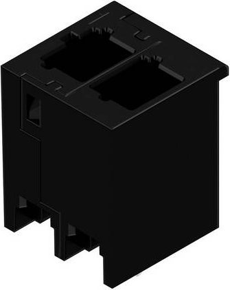 Weidmüller Printklemme 8000072425, Schwarz, 48 Stück - Bild 1