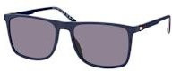 Tommy Hilfiger TH 2277/S Sonnenbrille, Quadratisch, Vollrand, Kunststoff, Herren, blau grau - Bild 1
