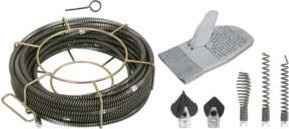 KS Tools Kanal- und Rohrreinigungs-Werkzeug-Satz Ø 16mm, 13-teilig, silber - Bild 1