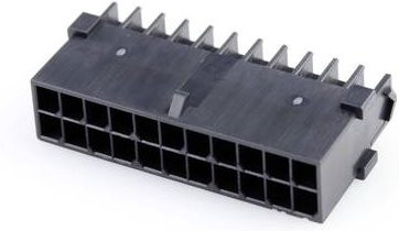 Molex Stiftgehäuse-Kabel 2036322201 in Schwarz aus Kunststoff - Bild 1