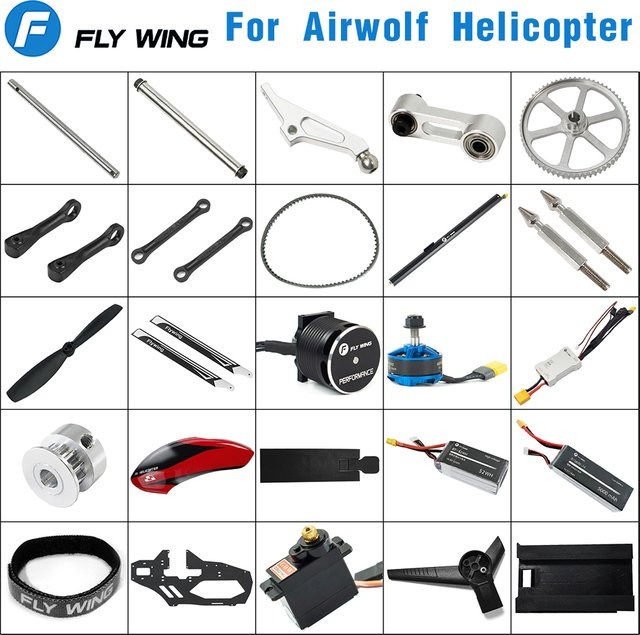 Fly Wing Airwolf RC Hubschrauber, Drohnenzubehör - Bild 1