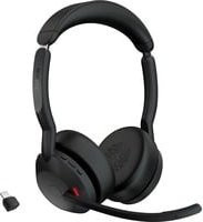 Jabra Evolve2 55 Stereo Headset link380c Schwarz mit Bluetooth und USB-C - Bild 1
