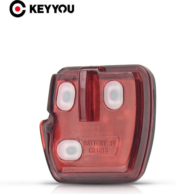 KEYYOU Remote Key Core Montage 433 MHz für Mitsubishi Outlander Pajero Triton ASX Shogun L200 in Rot - Bild 1