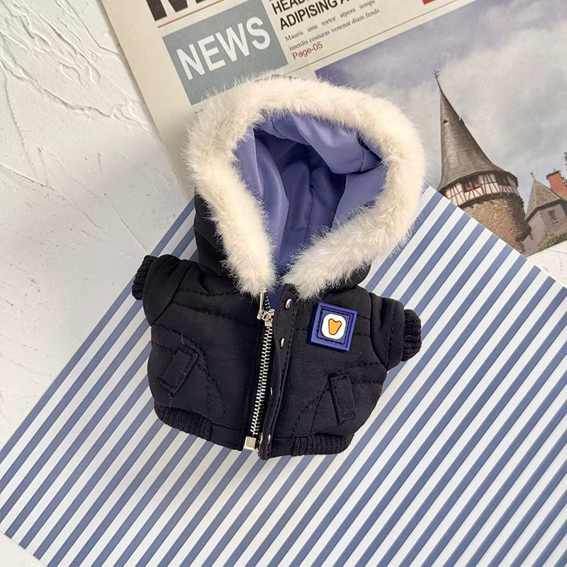 Adoowoo Labubu Puppen Zubehör, Gelb, Plüsch / Textil - Bild 3