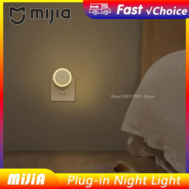 Mijia LED Smart Nachtbeleuchtung mit Infrarot-Bewegungssensor und Dimmfunktion in Weiß für Mi Home - Bild 1