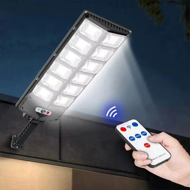 Leclstar Solar-LED-Wandleuchte für den Außenbereich mit Bewegungsmelder, 504 SMD LEDs, wasserdicht, Schwarz - Bild 4
