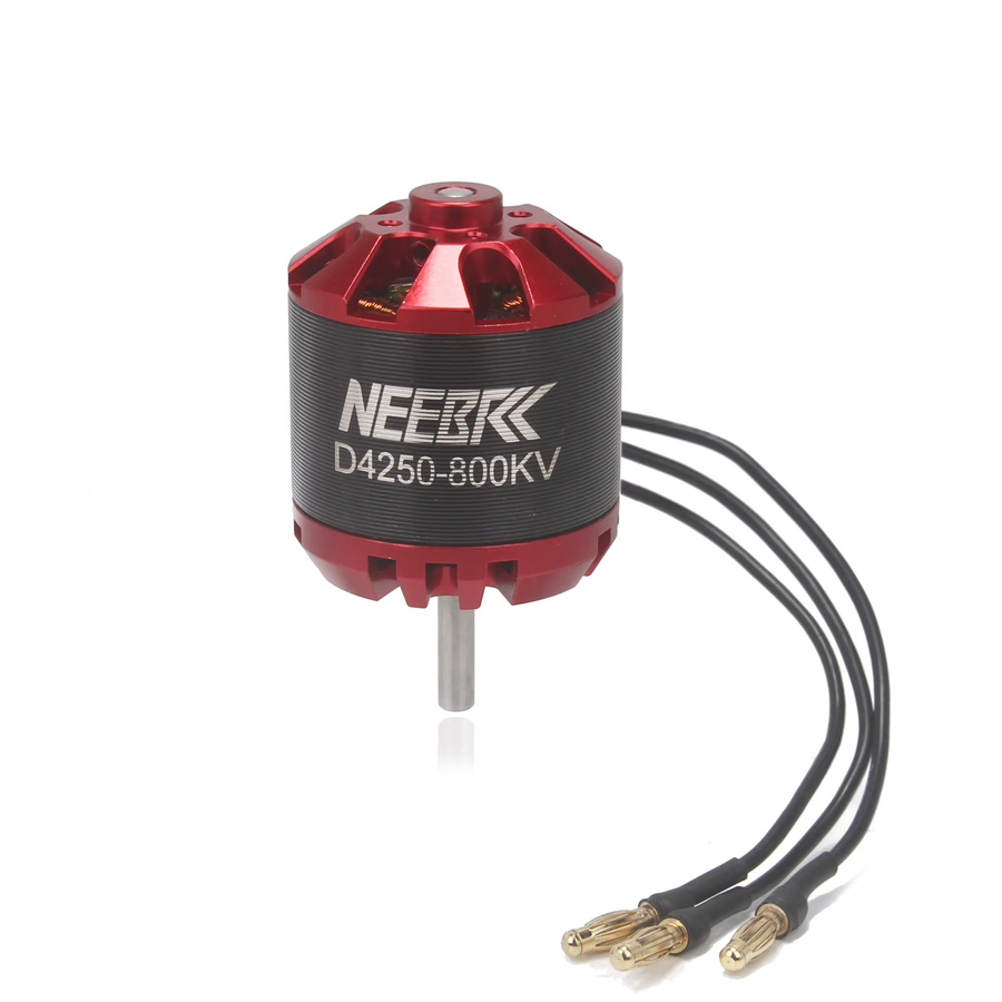 NEEBRC Bürstenloser Motor 4250 600KV 800KV mit 60A V2 ESC für RC Starrflügel FPV Racing Drone Multicopter Quadcopter Flugzeugteile in Rot - Bild 2