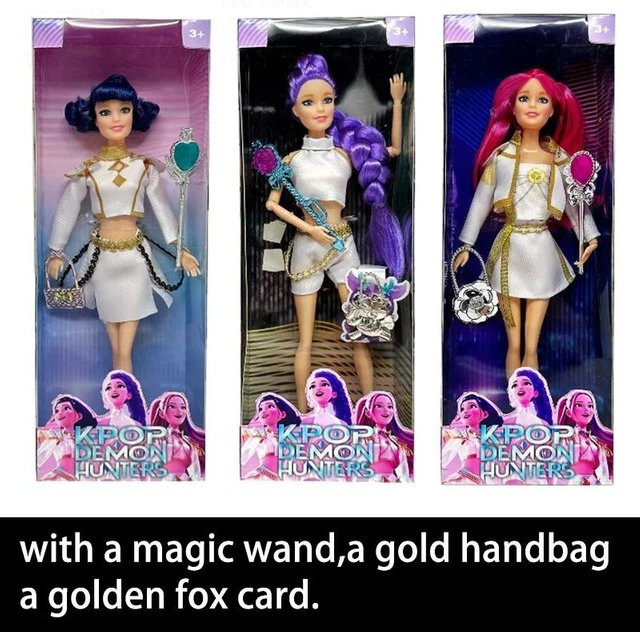 Kpop Demon Hunters Actionfiguren, Bunte Lichter, ab 14 Jahren - Bild 1