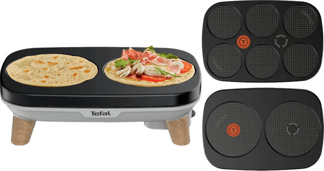 Tefal Crêpier Gourmet PY900D Crêpesmaker in Schwarz - Bild 1