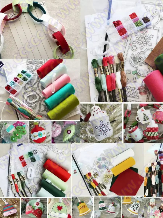 Metall Prägestempel Set mit Motiven wie Hut, Tasse und Glocke für DIY Bastelarbeiten und Scrapbooking in Multicolour - Bild 2