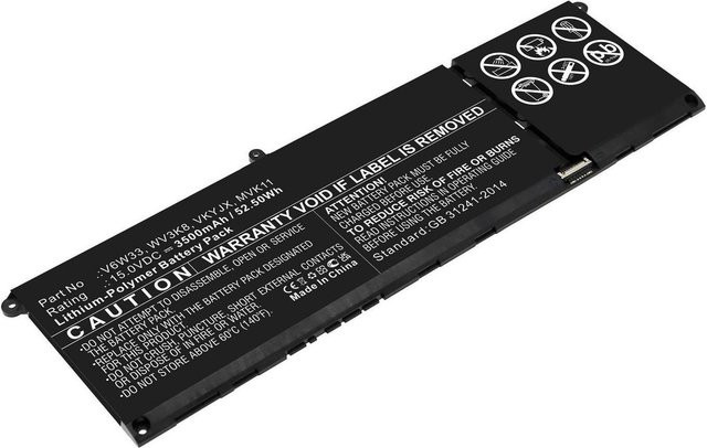 CoreParts Akku MBXDE-BA0264 in Schwarz für DELL Inspiron 13 5310, Inspiron 14 5410, Inspiron 14 5410 2-in-1, Inspiron 14 5418 und Inspiron 15 3510 - Bild 1