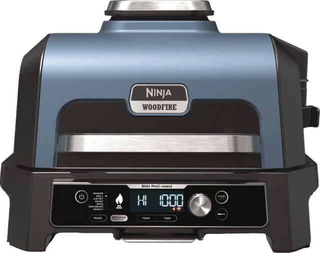 Ninja Woodfire Pro XL Elektrogrill und Smoker OG901EU mit integriertem Fleischthermometer - Bild 1