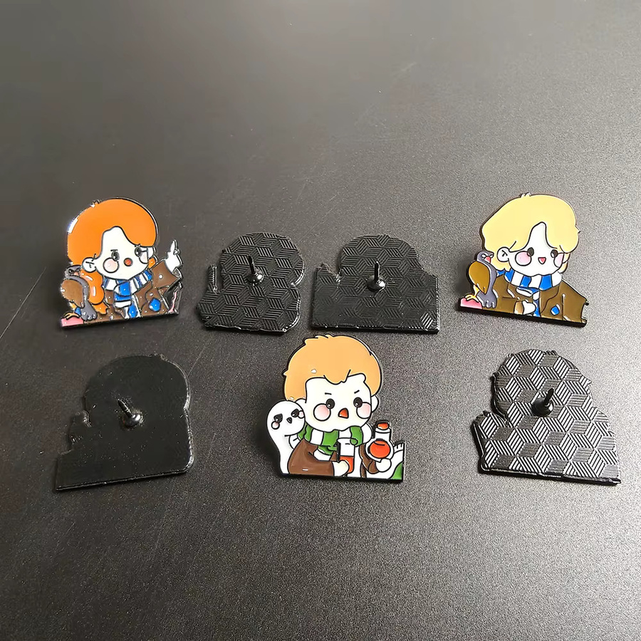 Warner Bros. Harry Potter, Cartoon-Magierfiguren-Pin-Set, 7-teiliges Set, Metall, Bunt / Mehrfarbig - Bild 2