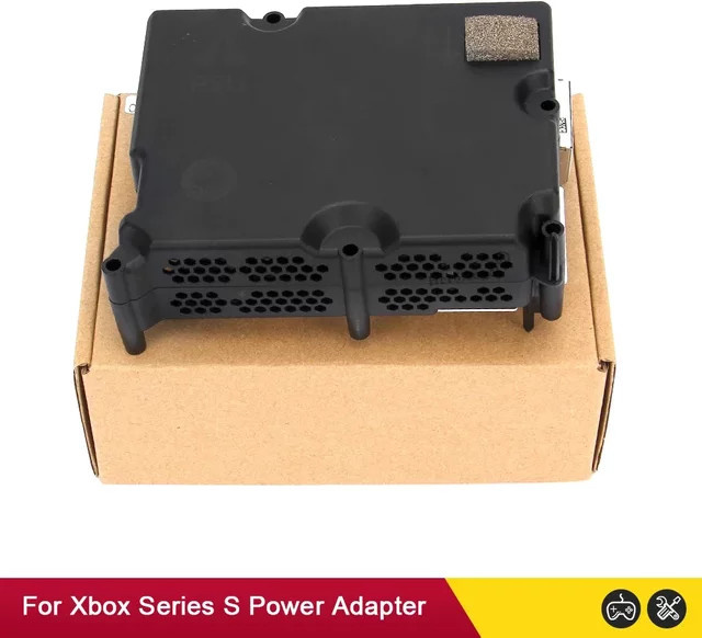 HeroAngel Internes Netzteil für Xbox Series S, Ersatz Stromversorgungsgerät AC-Adapter, Schwarz - Bild 1