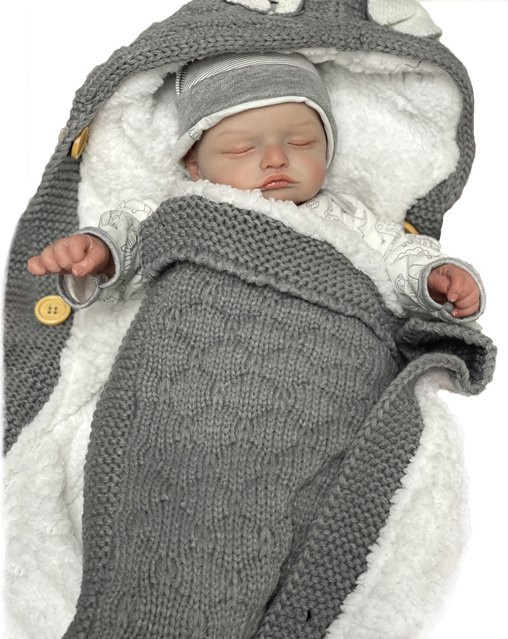 OtardDolls Reborn Baby Puppen Rosalie, 18 Zoll, Plüsch / Textil - Bild 1