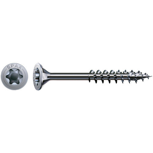 Spax Universalschraube mit T-Star plus Torx-Antrieb, Farbe Silber, Material Stahl, 20 Stück, Durchmesser: 6 mm, Länge: 160 mm - Bild 2