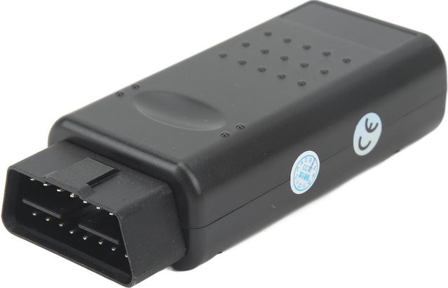 TOMTOP JMS OPCOM V1.99 OBD2 USB Diagnoseschnittstelle Autoscanner Codeleser PCB Adapter in Grau und Schwarz mit USB-C Anschluss - Bild 1