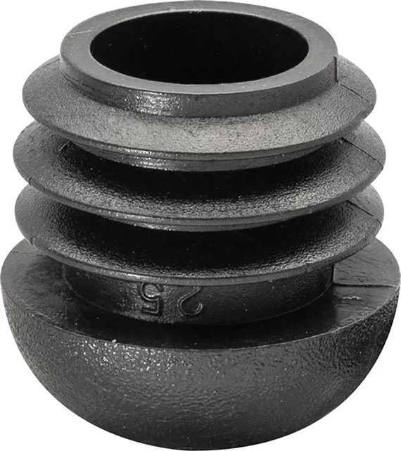 Wagner Gleiter EH 0054 für Stahlrohrmöbel Ø 2,5 cm Schwarz 4 Stück - Bild 1