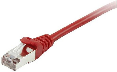 Equip RJ45 Patchkabel CAT 6 S/FTP Ethernet LAN in Rot mit vergoldeten Steckkontakten, Länge: 7,50 m - Bild 1