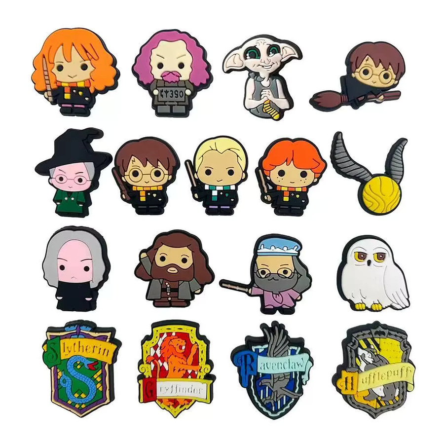 Warner Bros. Harry Potter Schuh-Charms, PVC, Kinder - Bild 6