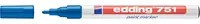 Edding 751 Permanent Lackmarker Blau mit 1 mm Spitze - Bild 2