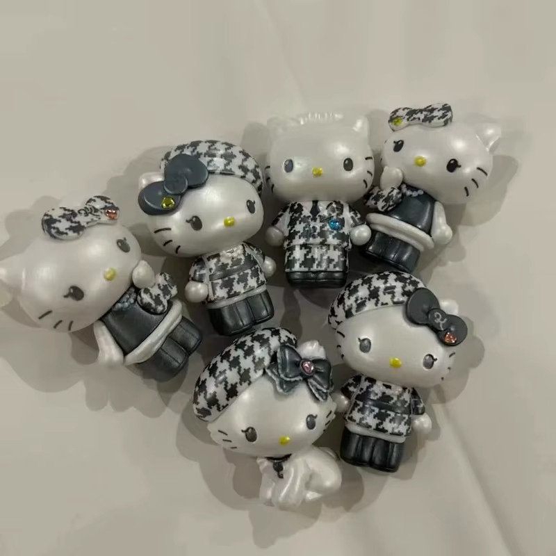 Sanrio Kt Katze Jubiläums-Limited-Edition, Blindbox-Spielzeuge, Figuren und Schlüsselanhänger, Einzelfigur - Bild 4