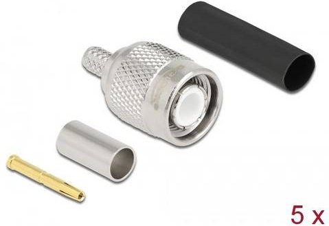 Delock 90019 TNC-Steckverbinder in Silber - Bild 1