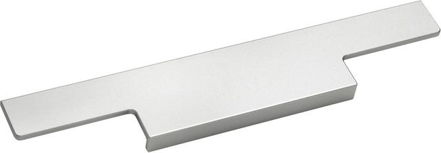 Furnipart Küchen Griffleiste Trim Flush Pull aus Aluminium in Silber Natur Eloxiert, Länge: 495 mm - Bild 1