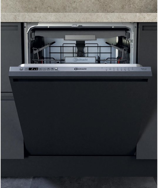 Bauknecht BKEX IBN Einbau-Geschirrspüler vollintegriert in Schwarz, Breite: 60 cm - Bild 1