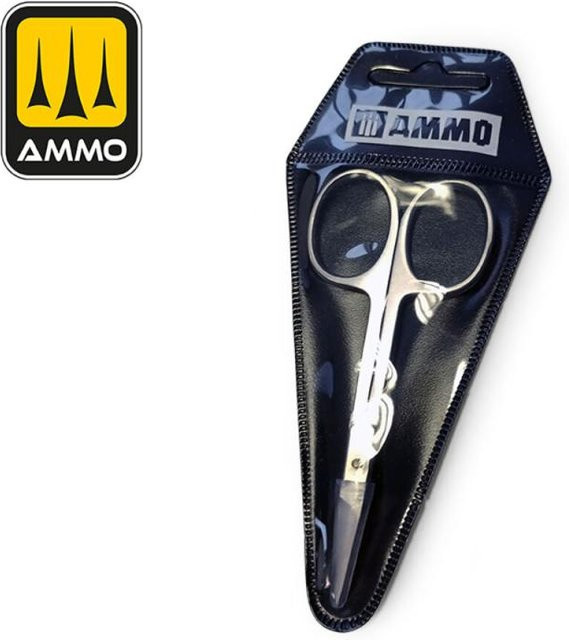 AMMO by MIG Jimenez Gerade Schere aus Metall in Silber - Bild 1
