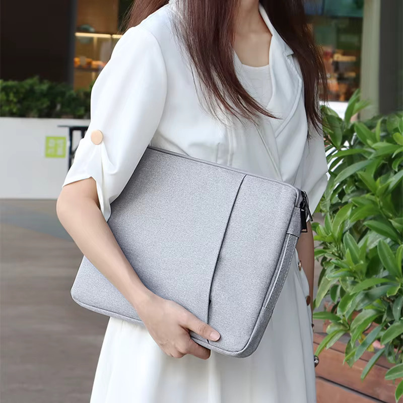 HUASUNWAY Universelle Laptop-Hülle für 13 bis 15,6 Zoll in Grau - Bild 2