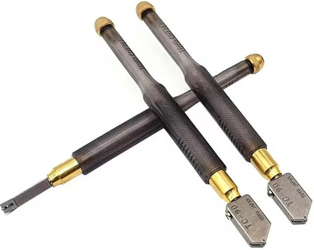 Toyo TC-90 Glas Cutter mit Hartmetallspitze zum Schneiden von Glas und Fliesen für 2-8mm Stärke - Bild 1