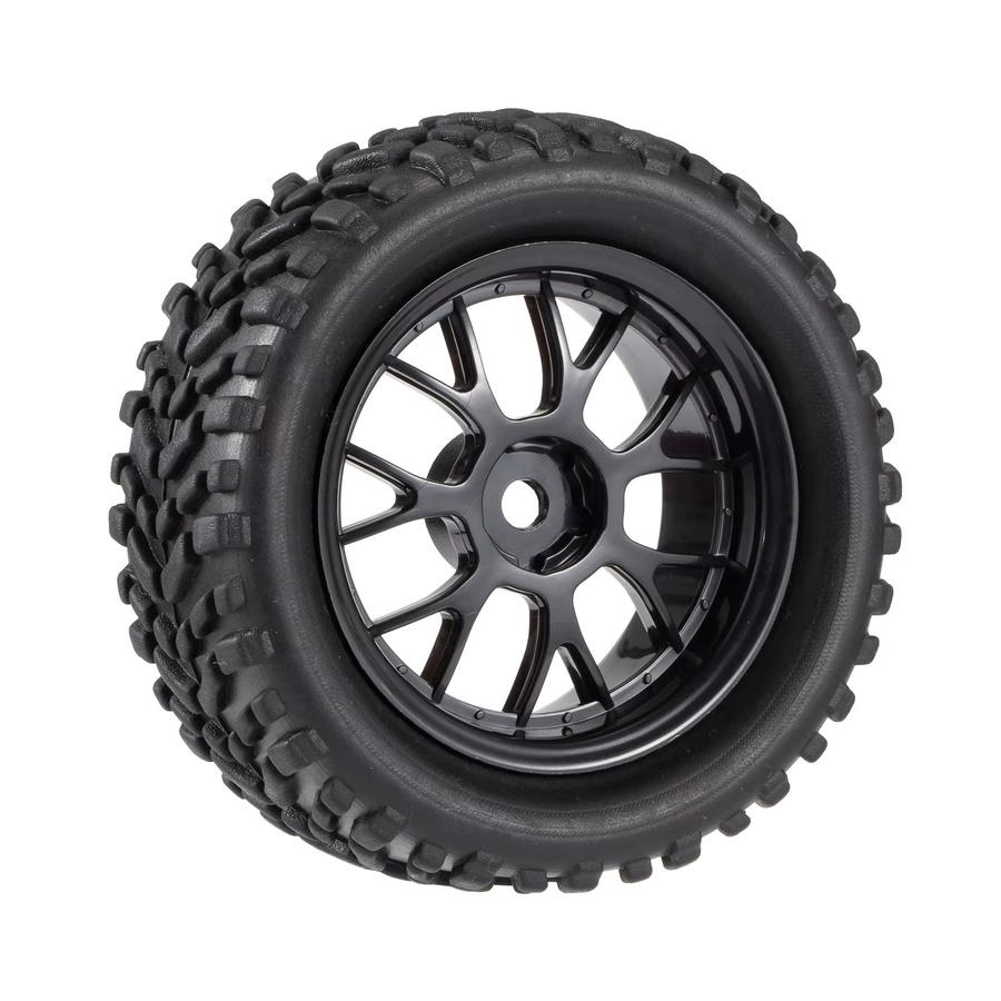YFGRGT Off Road Buggy Reifen Räder Felge, 4-teiliges Set, Schwarz - Bild 2
